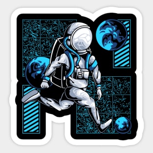 ASTRONAUT FOOTBALL Sticker